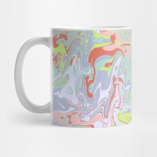 90s Kid Marble - Digital Paint Spill Mug